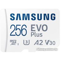 Карта памяти Samsung EVO Plus 2024 microSDXC 256GB (с адаптером)