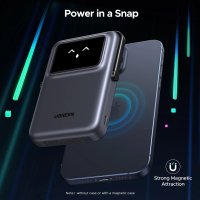 Внешний аккумулятор Ugreen PB572 10000mAh (серый)