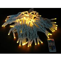 Светодиодная гирлянда ULED Стринг-лайт ULED-SL-100-220V-(W-ESR-RGB)