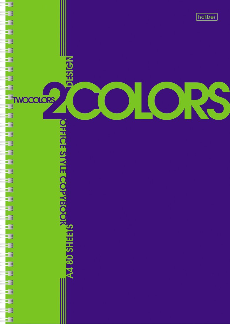 

Общая тетрадь Hatber 2 colors 80Т4В1гр (80 л)