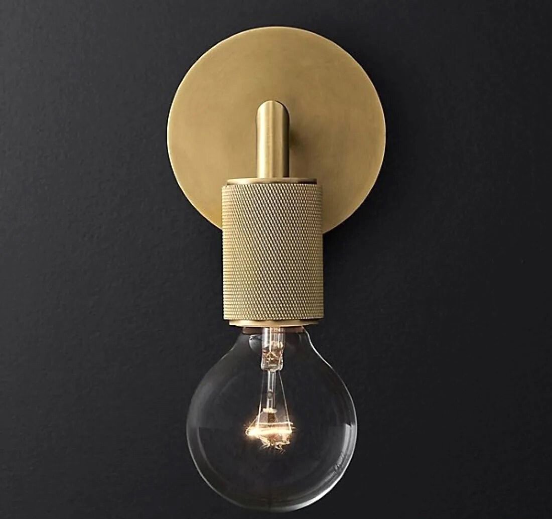 

Бра ImperiumLoft Rh utilitaire single sconce brass 44.551 123285-22