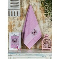 Полотенце Merzuka Kontes 50x90 11960 (в коробке,сиреневый)