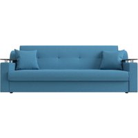 Диван Лига диванов Сенатор 121574 (рогожка Амур, голубой)