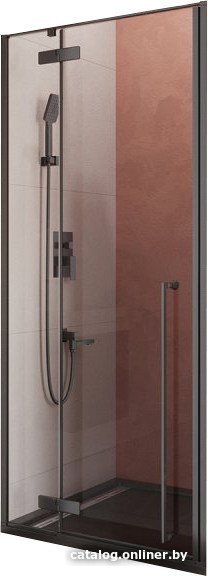 Душевая дверь Cezares LINER-B-12-90-C-NERO-L