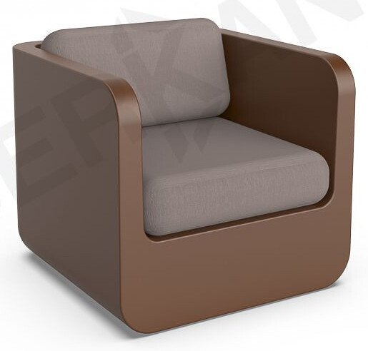 

Кресло Berkano Grace с подушками 230_028_36 (коричневый/кофейный)