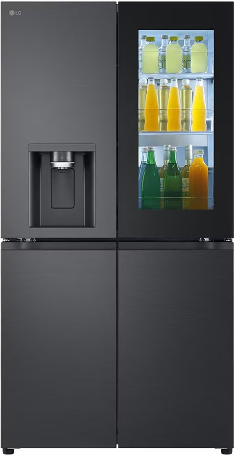 

Четырёхдверный холодильник LG DoorCooling+ InstaView GMG960EVJE