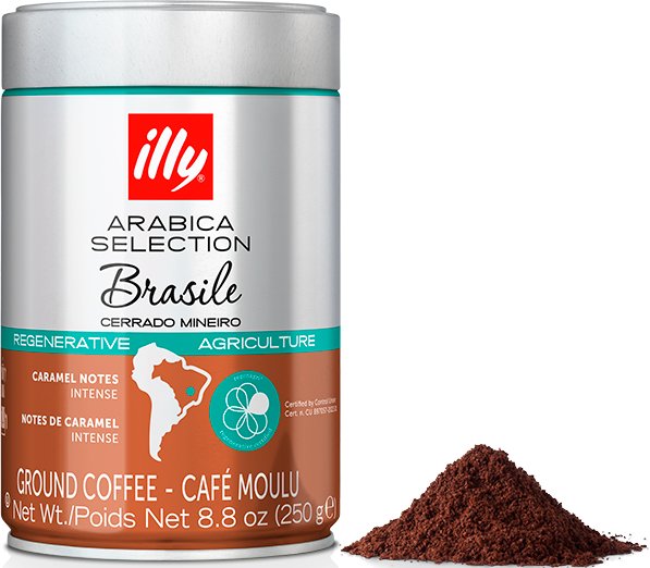 

Кофе ILLY Arabica Selection Brasile Cerrado Mineiro молотый 250 г