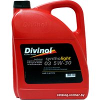Моторное масло Divinol Syntholight 03 5W-30 4л в Витебске