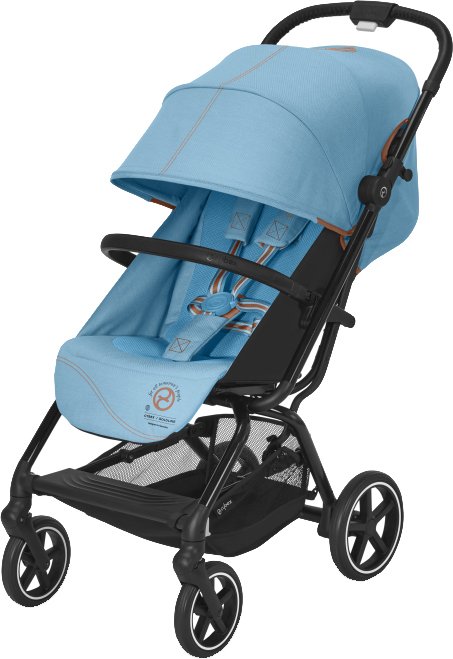 

Коляска прогулочная «книга» Cybex Eezy S+2 2022 (beach blue)
