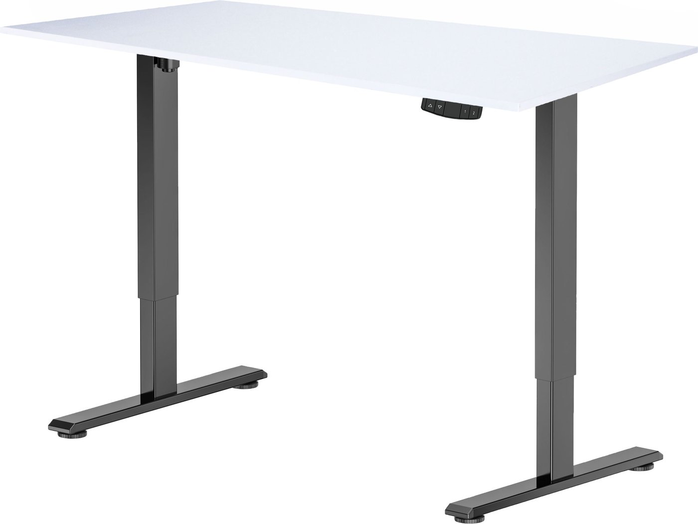 

Стол ErgoSmart Electric Desk Light 1200х650х18 мм (альпийский белый/черный)