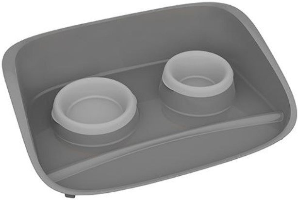 

Миски на подставке Kiri-Kiri Stella 50147 (2 шт, белый)