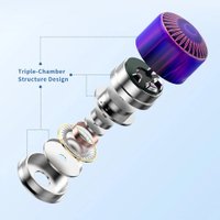 Наушники TRN Medusa (прозрачный, без микрофона)