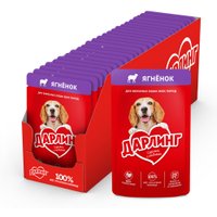 Консервированный корм для собак Дарлинг Ягненок в подливе 75 г