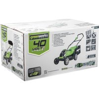 Газонокосилка Greenworks G40LM35K4 (с 1-м АКБ 4 а*ч)