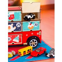 Адвент-календарь Woody Машина с наклейками На 7 дней 08323
