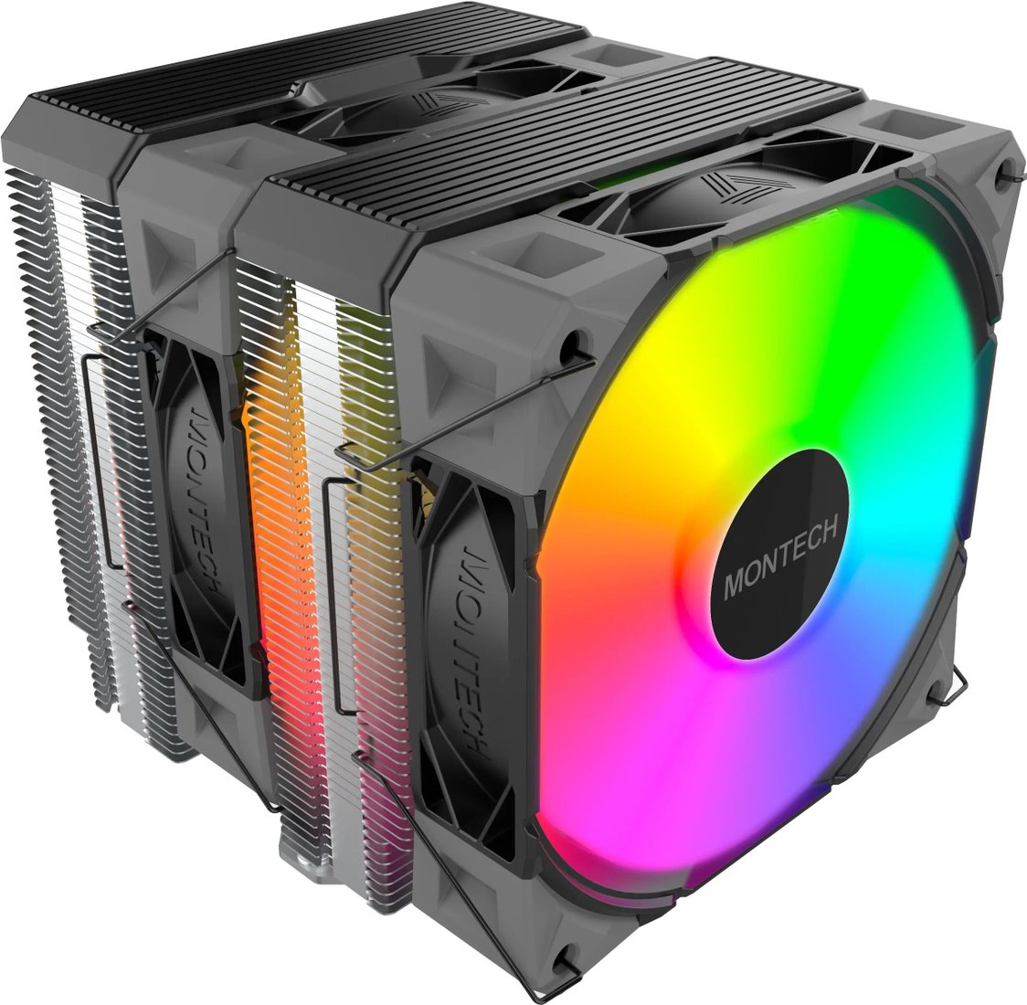 Кулер для процессора Montech NX600 ARGB (черный)