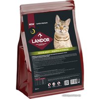 Сухой корм для кошек Landor Indoor Adult для домашних кошек с индейкой и ягненком 2 кг