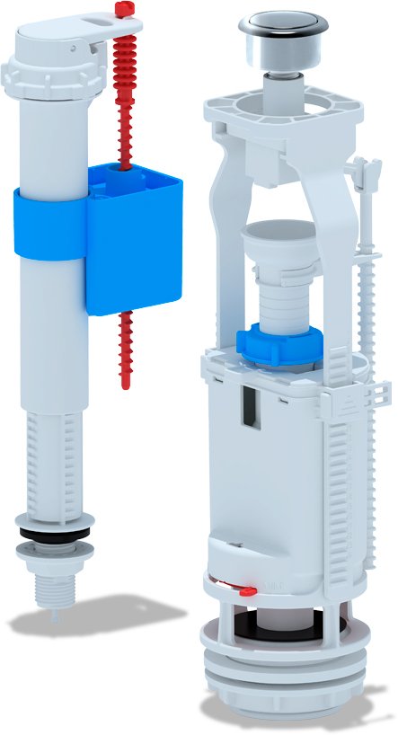 

Комплект арматуры Ани Пласт WC8510C