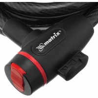 Тросовый велосипедный замок Matrix 91836