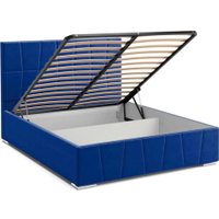 Кровать Stolline Пассаж 45 с ПМ/Н 140x200 (mustang 78 синий)