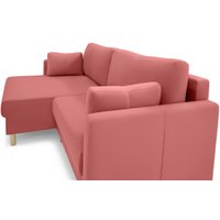 Угловой диван Mio Tesoro Дублин 497 (кирпичный 1285)