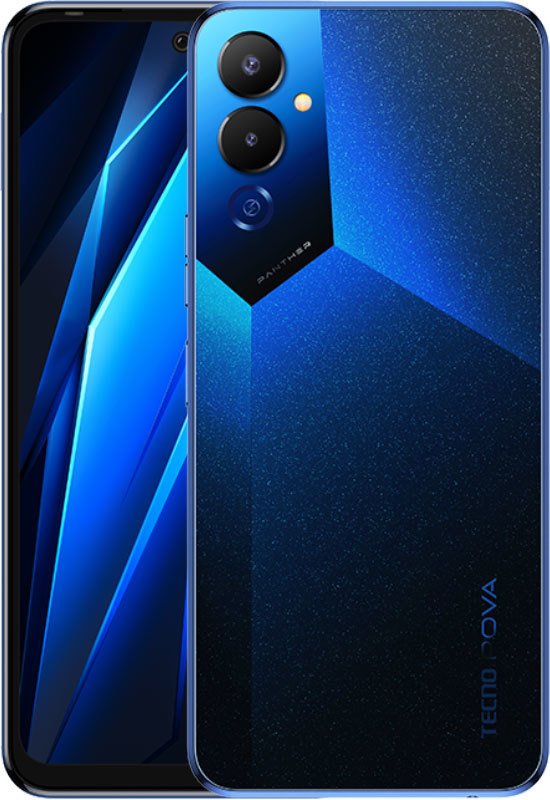 

Телефон Tecno Pova 4 8GB/128GB (синий криолит)
