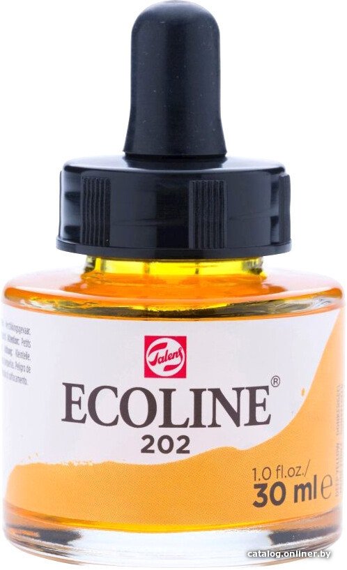 Акварельная краска Ecoline 202 11252021 (желтый темный)