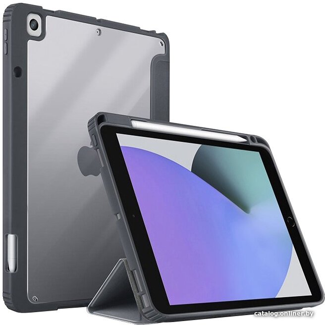 Чехол Uniq PD10.2GAR-MOVGRY для Apple iPad 10.2 (2019/20/21) (серый)