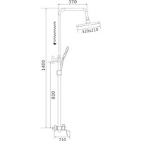Душевая система  Shevanik S4036T