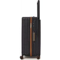 Чемодан-спиннер L'Case Milan-L 110 л (черный)