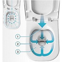 Унитаз подвесной Roca The Gap Rimless 734647L000