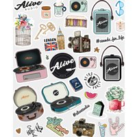 Виниловый проигрыватель Alive Audio Movie (океанская глубина)