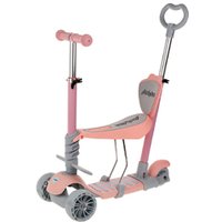 Трехколесный самокат Moby Kids Pony 3 в 1 641446 (розовый)