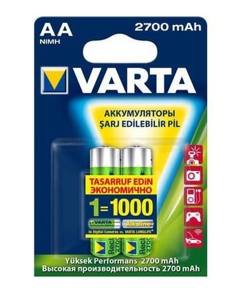 Аккумулятор Varta AA 2700mAh 2 шт.