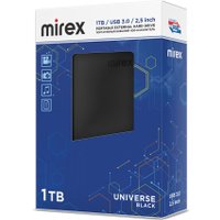 Внешний накопитель Mirex Universe Black 1TB 13630-UHDUVB10