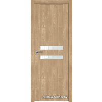 Межкомнатная дверь ProfilDoors 2.03XN L 80х200 (каштан натуральный, стекло lacobel белый лак)