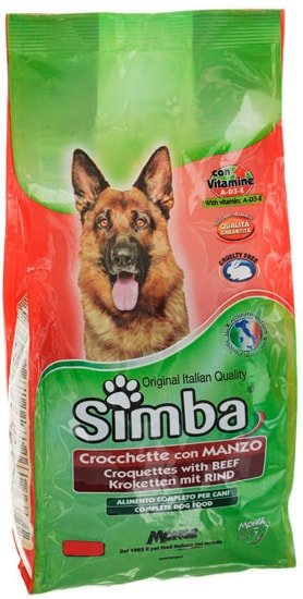 

Сухой корм для собак Simba Croquettes with Beef 10 кг
