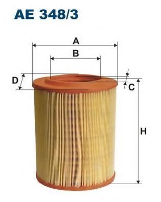 

Воздушный фильтр Filtron AE3483