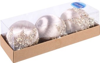 Елочная игрушка Волшебная страна SYQB-0124052 108510 (3шт)