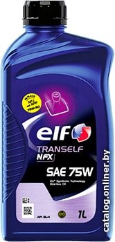 Трансмиссионное масло Elf Tranself NFX SAE 75W 1л