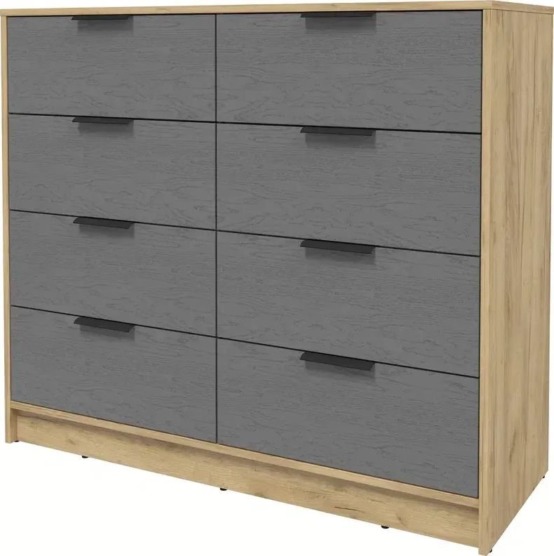 

Комод Интерлиния Концепт КТ-К117 Глосс (дуб золотой/дуб серый)