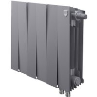 Биметаллический радиатор Royal Thermo PianoForte 300 VDR Silver Satin (6 секций)