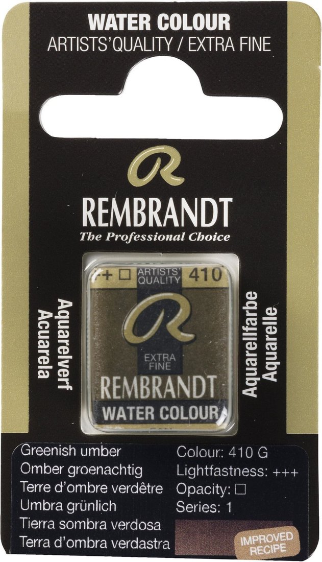 

Акварельная краска Rembrandt 410 05864101 (умбра зеленая, кювета)