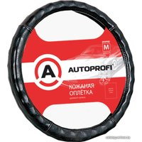 Оплетка на руль Autoprofi AP-765 BK (M) (черный)