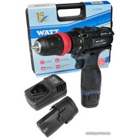 Дрель-шуруповерт WATT WAS-12Li-3 1.012.025.23 (с 2-мя АКБ, кейс)