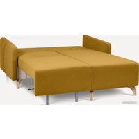 Угловой диван Divan Льери Мини Velvet Yellow 240326 (желтый)