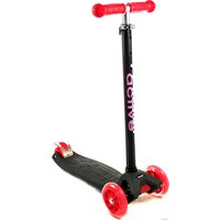 Трехколесный самокат Triumf Active SKL-07L Maxi Flash (черный/красный)