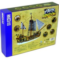 Конструктор Zhe Gao 982001 Пиратский корабль Бог бури