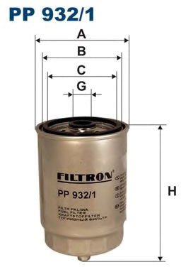 

Топливный фильтр Filtron PP9321