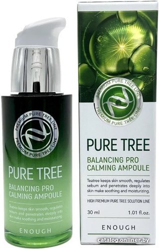  Enough Сыворотка для лица Pure Tree Balancing Pro Calming Ampoule 30 мл